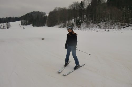 so langsam fühle ich mich sicherer auf den Ski