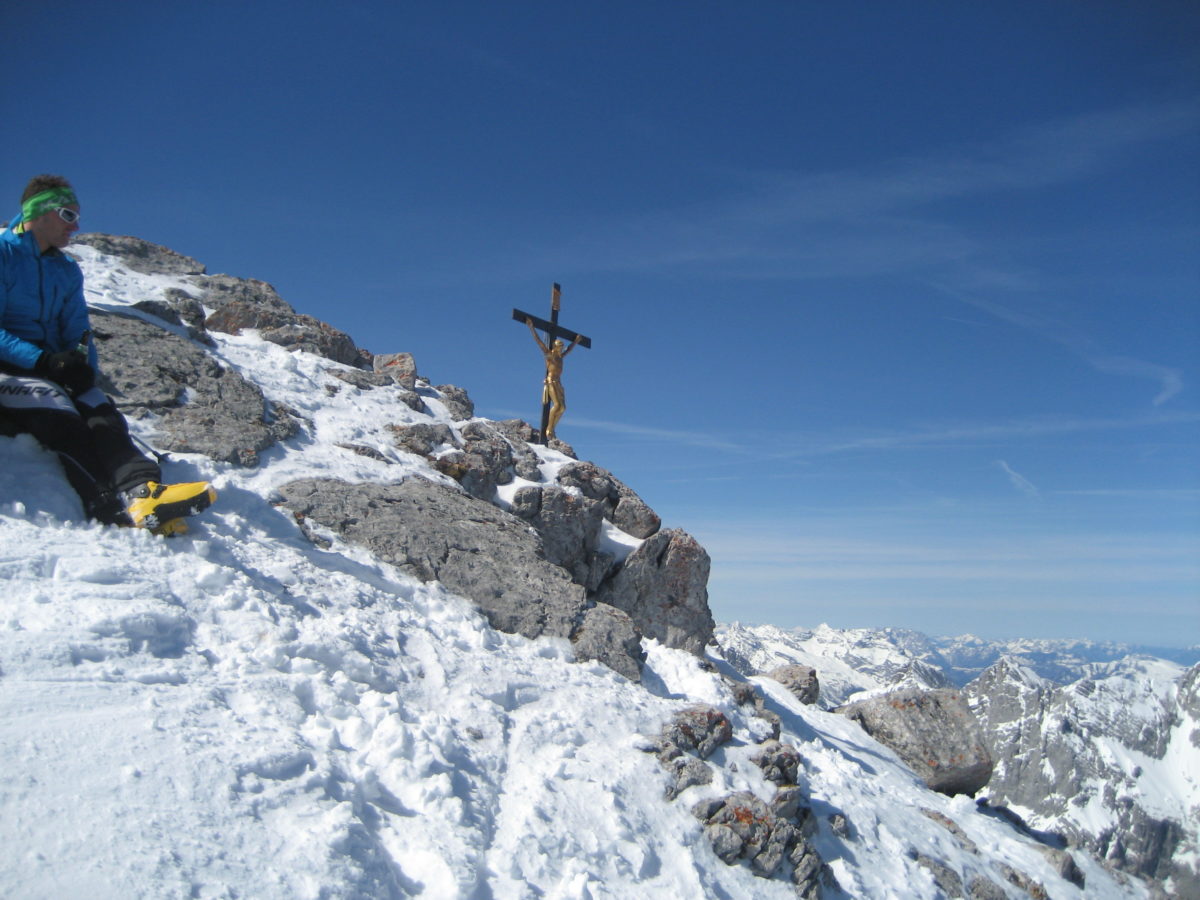 Frühjahrs-Skitour Watzmann Hocheck
