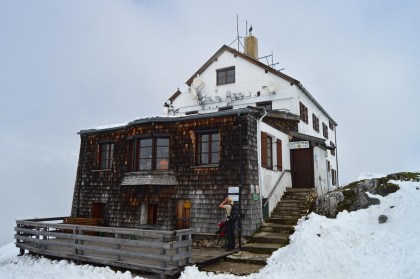 Das Stöhrhaus Alpenvereinshütte auf dem Untersberg