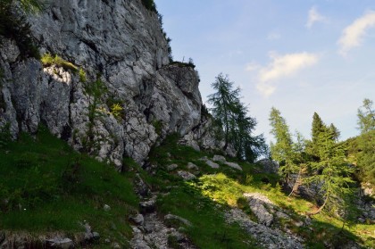 landschaftlich wunderschöner Aufstieg zum Kammerlinghorn