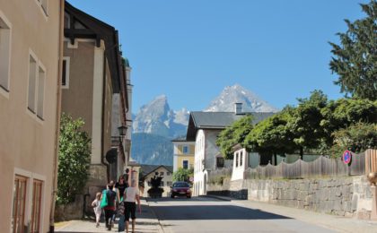 Berchtesgaden Nonntal, Blick auf den Watzmann