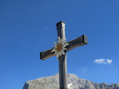 das Kehlstein Gipfelkreuz