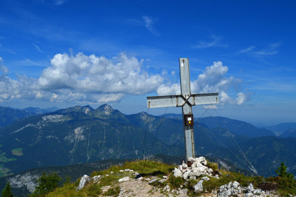 Das Gipfelkreuz auf dem Großen Bruder