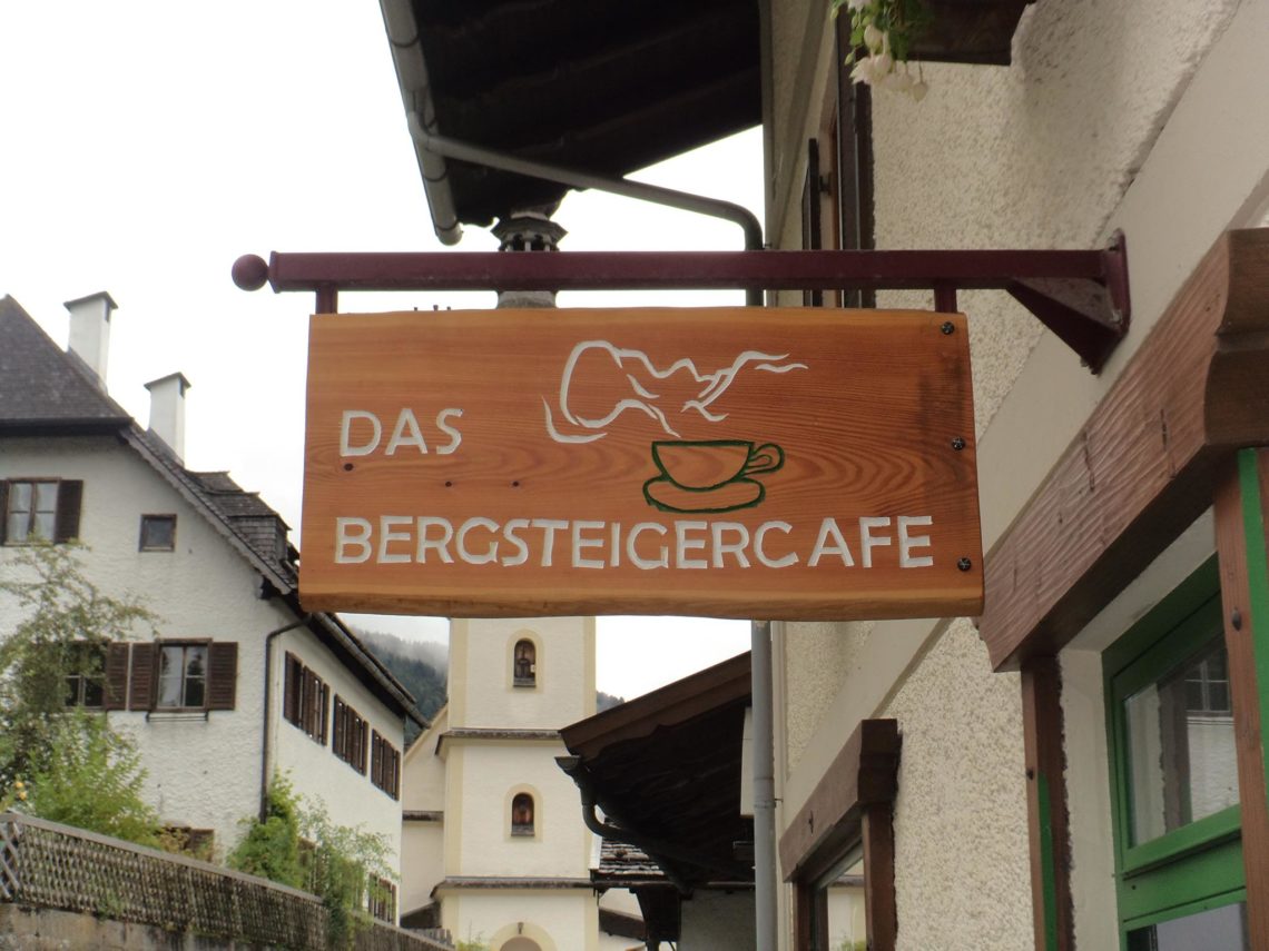 Das Bergsteigercafe im Bergsteigerdorf Ramsau