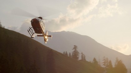 Bergwacht Einsatz mit dem Hubschrauber © Timeline Production