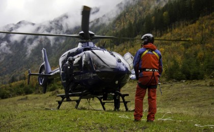 Bergwacht-Hubschrauber © BRK BGL