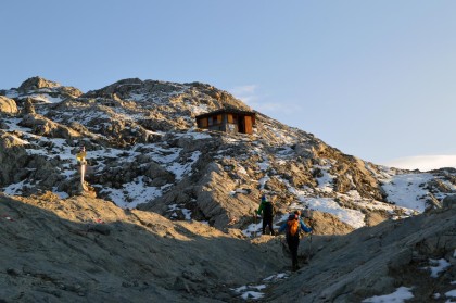 Die Biwakhütte am Wildalmkircherl