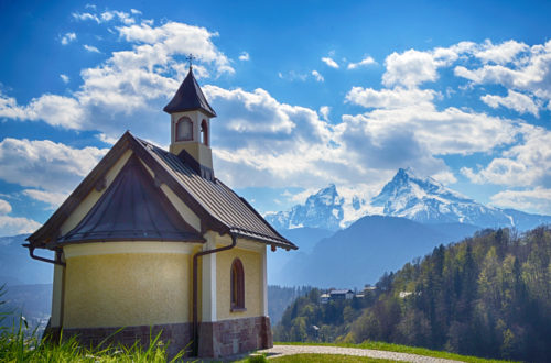 Die Kirchleitenkapelle am Ponnzenzenbichl Berchtesgaden