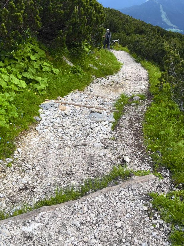 Der sanierte Stöhrweg © DAV Berchtesgaden