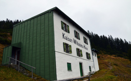 Das Kaiser Wilhelm Haus auf der Zwieselalm