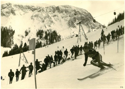 Ski Weltcup Slalom 1967 am Jenner