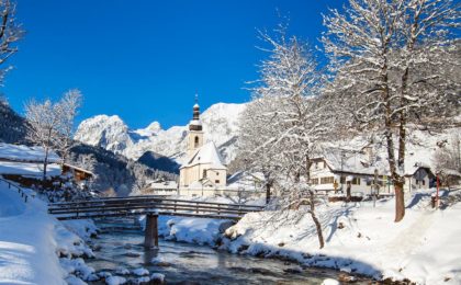 Winter im Bergsteigerdorf Ramsau