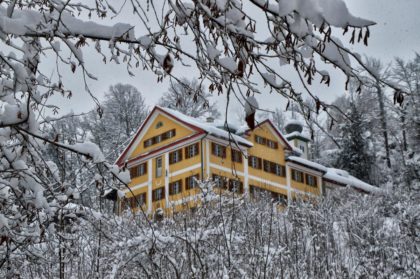 Schloss Fürstenstein Berchtesgaden Winter