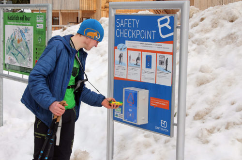 Sicherheits-Check am Eingang zum Nationalpark Berchtesgaden