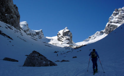 Skitour im Watzmann-Kar