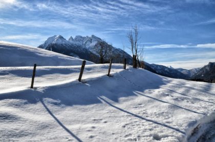 Winterwanderung im Bergsteigerdorf Ramsau