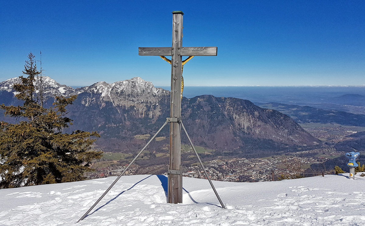 Stadt- & Bergerlebnis Bad Reichenhall: Schneeschuhtour am Predigtstuhl