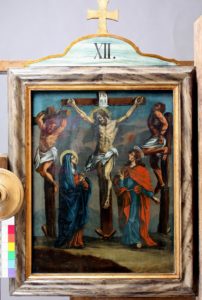 Gemälde „Die Kreuzigung“, fertig restauriert © Bayerische Schlösserverwaltung