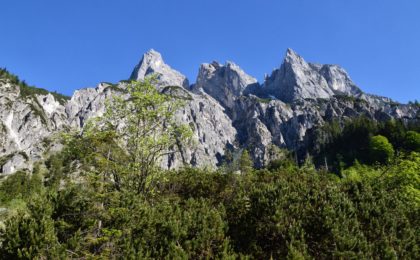Die Mühlsturzhörner, die Ramsauer Dolomiten