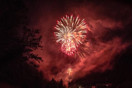 Das Feuerwerk bei "Thumsee brennt" 2017 © BRK BGL