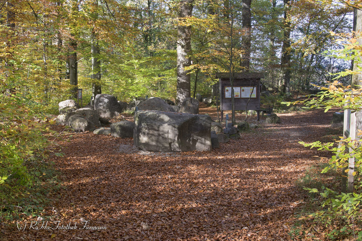 Der Geopark im Eichelgarten in Teisendorf