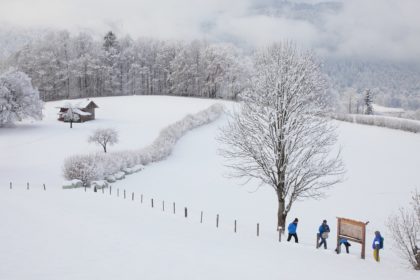 Winter am Natur-Erlebnisweg Bischofswiesen