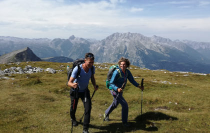 Mit bergführerin Nina Schlessener auf den Schneibstein © Guthknecht