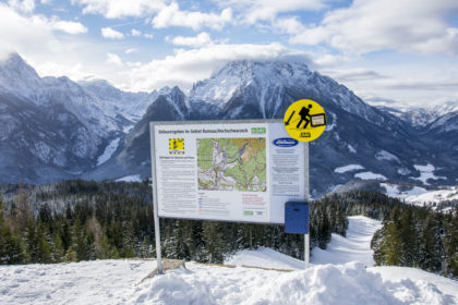 Hinweise und DAV Regeln für Skitouren auf der Piste