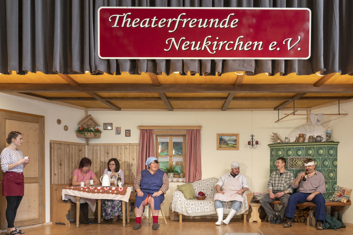 Theateraufführung in Neukirchen – hinter den Kulissen
