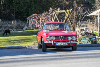Spielt auch eine Rolle im Tatort: Alfa Romeo 1750 GTV Coupé